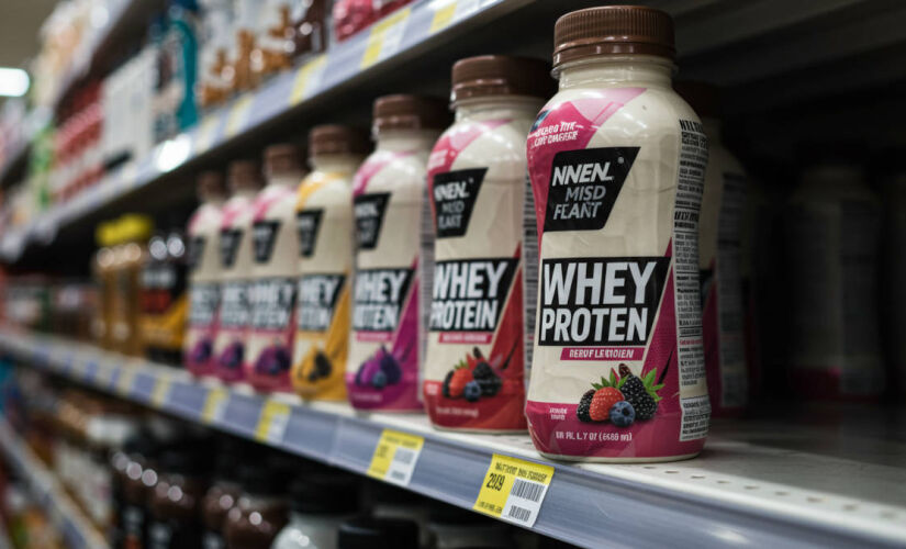 Scoop de whey geralmente possui mais quantidade de proteína do que as soluções de caixinha.